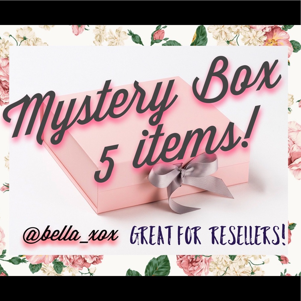 5 ITEM CLOTHING MYSTERY BOX! RESALE & NEW POSHERS!